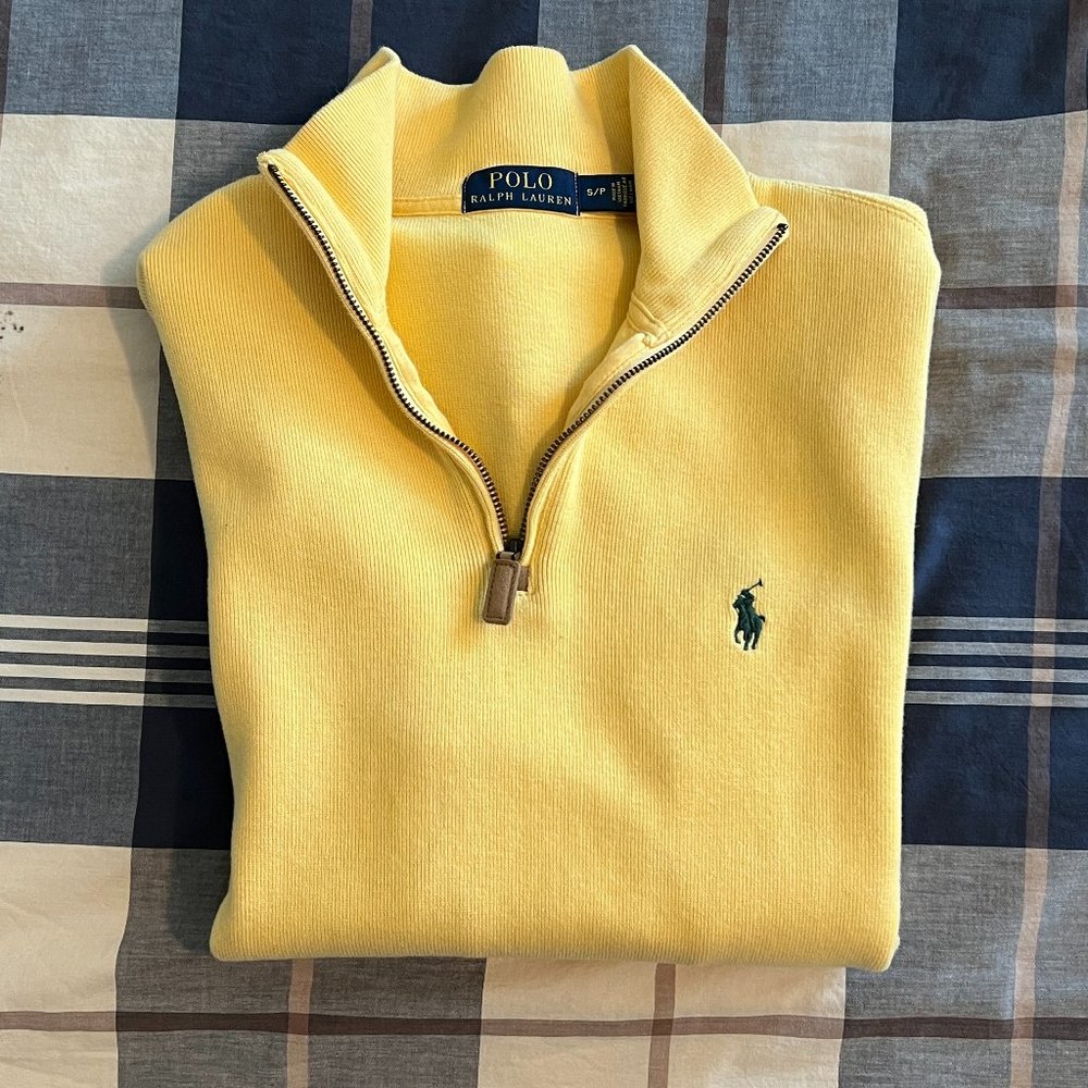 Polo by Ralph Lauren Size Small Turtle Neck Color Yellow